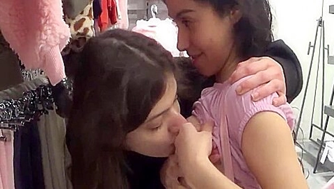 Public Threesome Sex At The Mall 19 Min