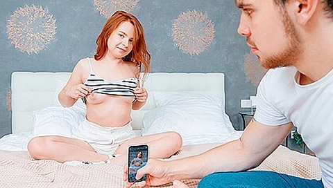 Undress for camera and me, please!