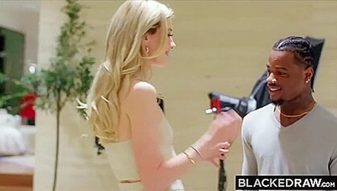 Bbc-thirsty Blonde Haley Squirts Like A Fountain