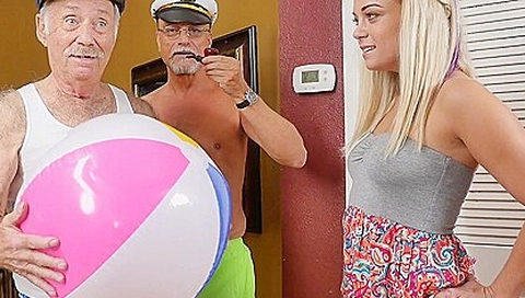 teen 18+ having sex with two older men