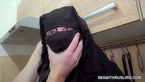 Jana - Hairy Muslim Wife Was Punished By Hard Sex