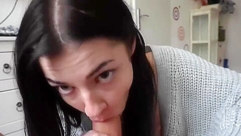 A Young Brunette Fell For A Pickup Truck And Exposed Her Pussy For Mon