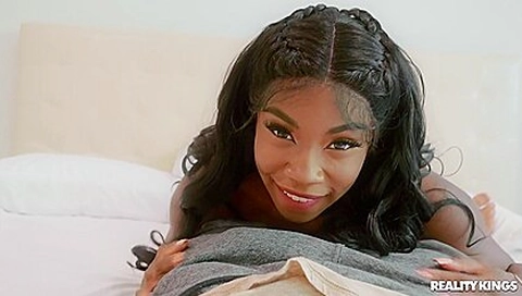 Ricky Johnson In Black Cutie Amari Anne Gets Boned In Bed