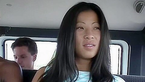 Tight Asian Pussy On The Sunshine