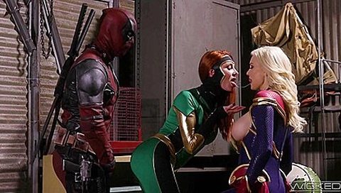 Kenzie Taylor And Lacy Lennon Engaged Superhero Sex