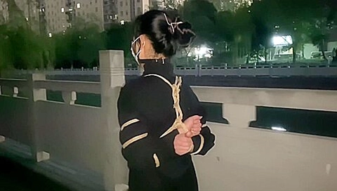 龙飞绳艺 城市的夜晚