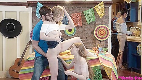 Anya Olsen, Samantha Hayes And Cinco De Mayo In Cinco De Pie O