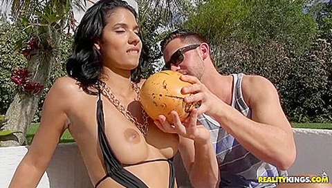 Karmen Bella And Seth Gamble In Raiding Her Tight Pussy Hard With Firm Cock