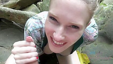 Ashley Lane - Ashley Takes You In The Forest And Wants To Fuck