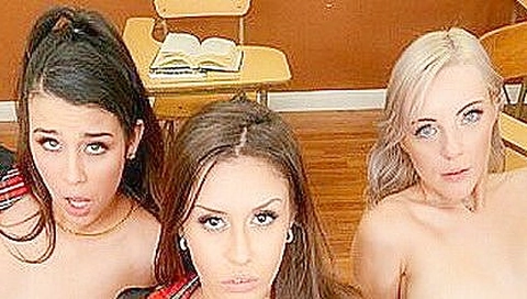 The students 18+ Of Lust With Jamie Jett, Sam Shock And Kylie Rocket