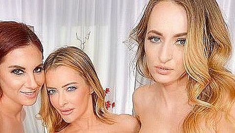 Natasha Starr, Lilian Stone And Sam Shock In These Girls Are Ready To Rumble