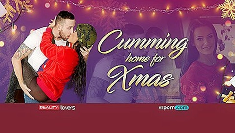 Lexi Dona In Cumming Home For Xmas Pov