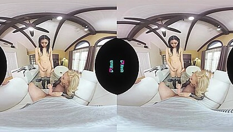 Eva Yi, Nina Hartley And Mike Mancini In Nina Will Fix All Your Problems
