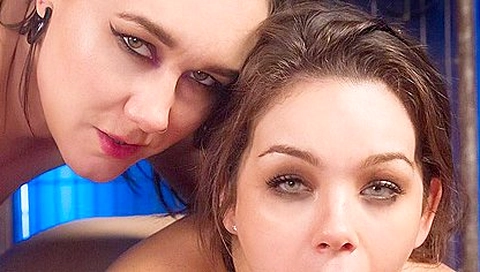 Kimber Woods And Sinn Sage In Greatly Appreciating Your Dick