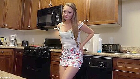 Astonishing Xxx Video Blonde Unbelievable Only For You With Sabrina Rey