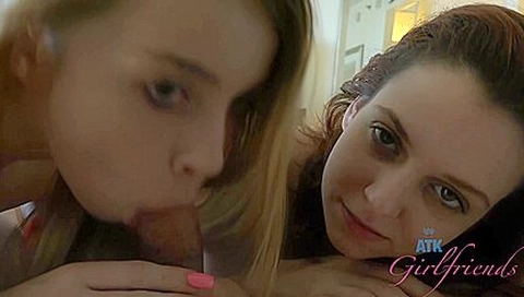 Emma Evins And Alexia Gold In Giving Two Girls A Facial Is Hotter Than One