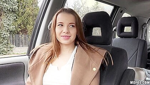 Hitchhiking Russian Fucks For A Ride With Olivia Grace