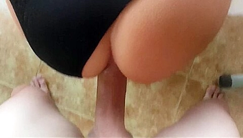 Painful Anal On Shared Balcony