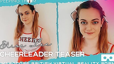 Cheerleader Teaser - Amateur teen 18+ Babe Solo