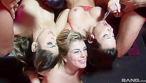And Get The Jizz They Crave With Lezley Zen, Isabel Ice And Sahara Knite