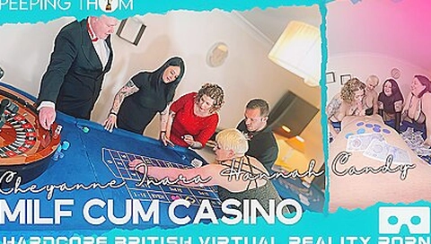 Milf Cum Casino - Four Amateur Bbw British Milfs Vr Blowjob - Inara Stark
