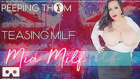 Mia Milf In Teasing And Touching - Big Tit Bbw Solo