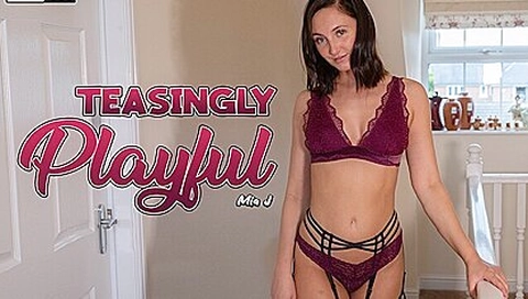 Teasingly Playful With Mia J