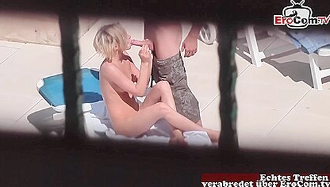 Public - German Milf Have Sex In Holiday