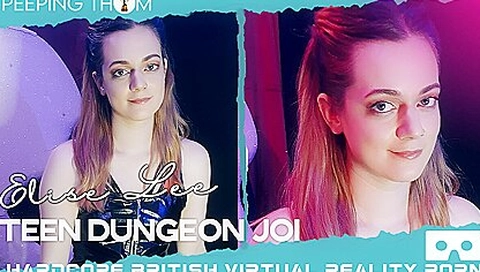 teen 18+ Dungeon Joi - British Amateur teen 18+ Solo