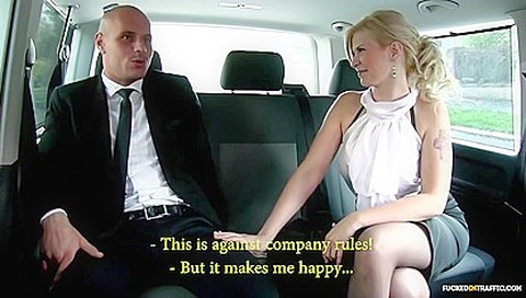 Alluring Czech Blondie Gets Banged Hard And Eats Cum In Lustful Car Fuck